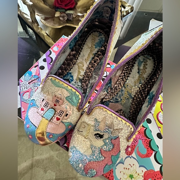 Irregular Choice Glitter Star Heels - Picture 3 of 7